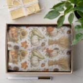 Harvest Orange Pumpkins Garden Thanksgiving Tissuepapier (Geschenk)