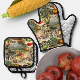 Harvest Ovenwant & Pannenlap Set