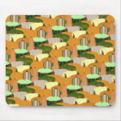 Harvest Pattern Autumn Squash Muismat (Voorkant)