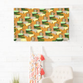 Harvest Pattern Autumn Squash Spandoek (Insitu)
