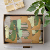 Harvest Pattern Autumn Squash Tissuepapier (Geschenk)