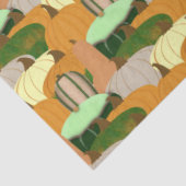 Harvest Pattern Autumn Squash Tissuepapier (Detail)