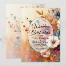 Harvest Petals and Painted Skies Wedding