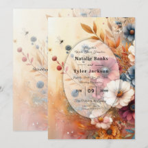 Harvest Petals and Painted Skies Wedding