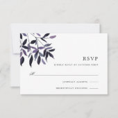 Harvest Plum RSVP-kaart RSVP Kaartje (Voorkant)
