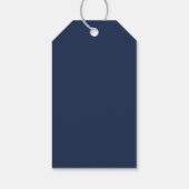 Harvest Plum | Waterverf Foliage Hartelijk dank Cadeaulabel (Achterkant)