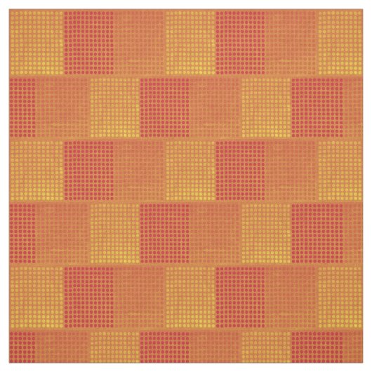 Harvest Polka Dots Stof (Swatch)