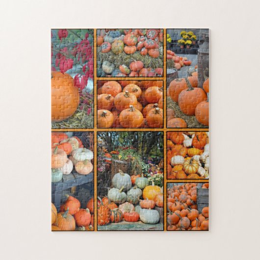 Harvest pumkins legpuzzel (Verticaal)