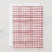 Harvest Pumpkin First Birthday Invitation Kaart (Achterkant)