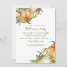 Harvest Pumpkin Uitnodiging