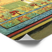 Harvest Scene op de oostmuur Poster (Hoek)