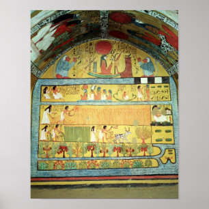 Harvest Scene op de oostmuur Poster