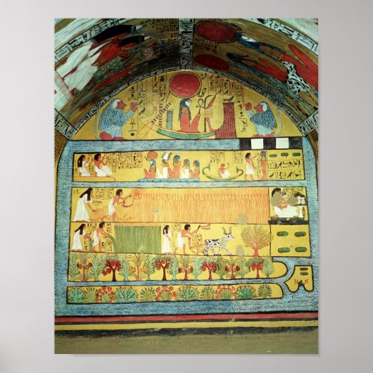 Harvest Scene op de oostmuur Poster (Voorkant)