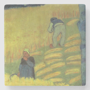 Harvest Scene Stenen Onderzetter