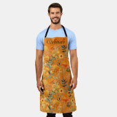 Harvest Shades Herfst Kleuren Custom Chef Schort (Gedragen)