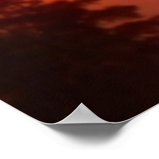 Harvest Sunset Poster (Hoek)