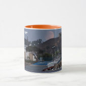 Harvest Supermoon - Marina Del Rey, Californië Mok (Midden)