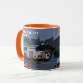 Harvest Supermoon - Marina Del Rey, Californië Mok (Voorkant links)