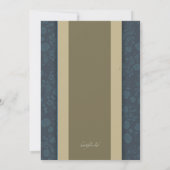 Harvest Supper Invitation Kaart (Achterkant)