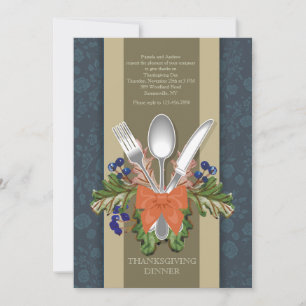 Harvest Supper Invitation Kaart