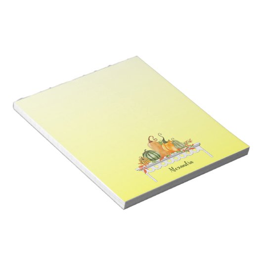 Harvest Table Blessings Notepad Notitieblok (Schuin)