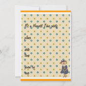 Harvest Time Gathering-uitnodiging Kaart (Achterkant)