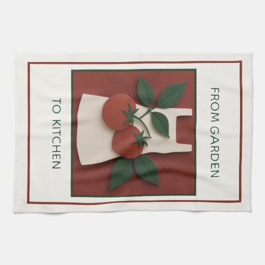 Harvest-to-Table Tomato Chef Theedoek (Horizontaal)