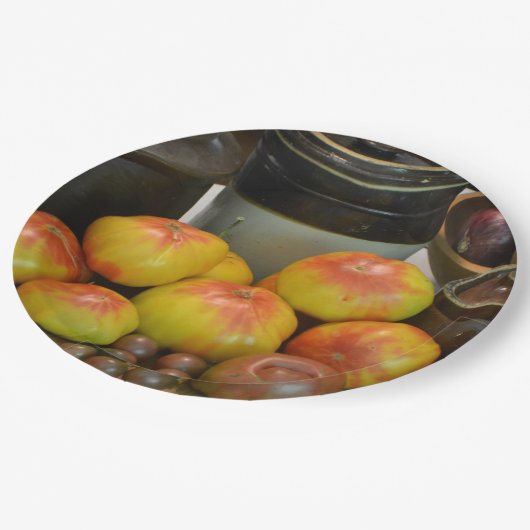 Harvest Tomato Papieren Bordje (Gekanteld)