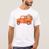 Harvest Truck Waterverf T-shirt (Voorkant)