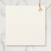 Harvest Turkey Folk Art Thanksgiving Party Bedankjes Labels (Achterkant)