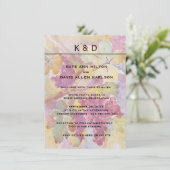 HARVEST Vineyard Winery Wedding or Event Kaart (Staand voorkant)