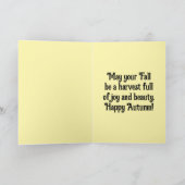 Harvest Woman Wenskaart Kaart (Binnen)
