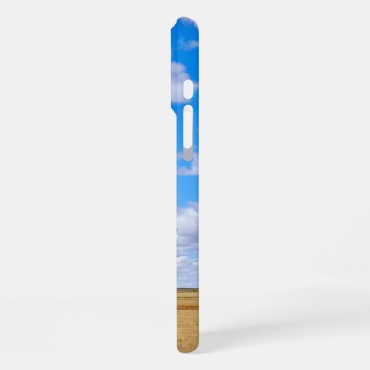 Harvested wheat fields iPhone hoesje (Linkerkant)