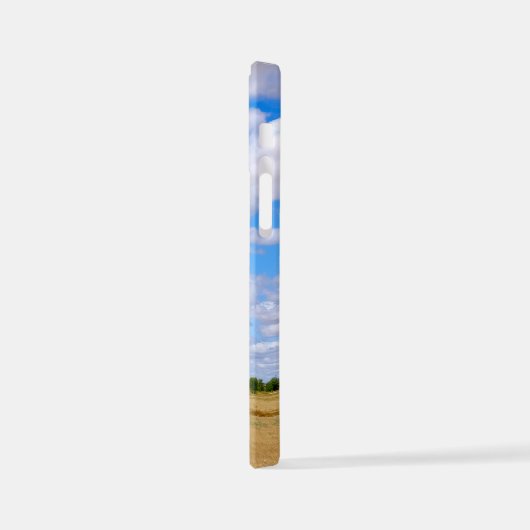 Harvested wheat fields iPhone hoesje (Linkerkant)