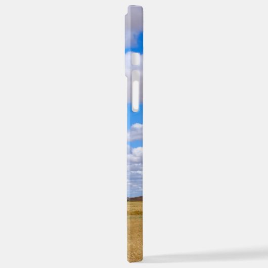 Harvested wheat fields iPhone hoesje (Linkerkant)