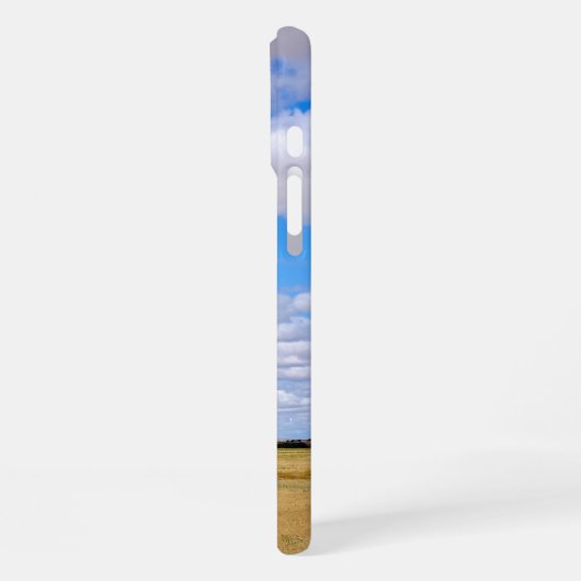 Harvested wheat fields iPhone hoesje (Linkerkant)