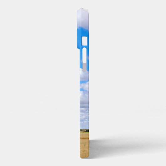 Harvested wheat fields  iPhone hoesje (Linkerkant)