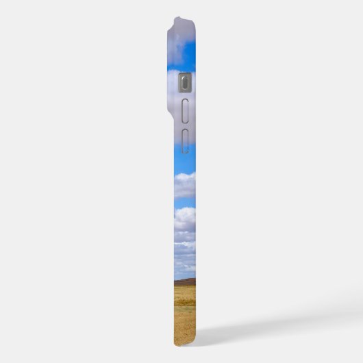 Harvested wheat fields  iPhone hoesje (Linkerkant)