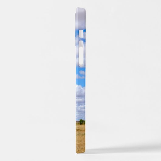 Harvested wheat fields iPhone hoesje (Linkerkant)