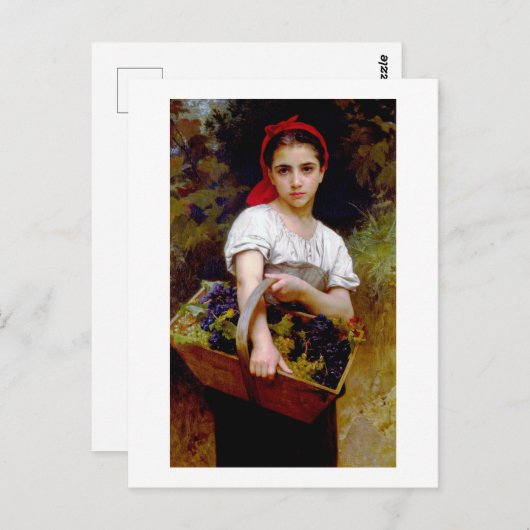 Harvester, Bouguereau Briefkaart (Voorkant / Achterkant)