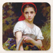 Harvester, Bouguereau Kartonnen Onderzetters (Voorkant)