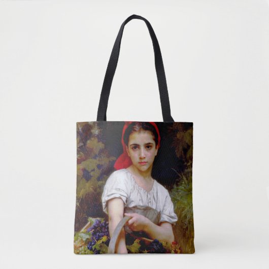 Harvester, Bouguereau Tote Bag (Voorkant)