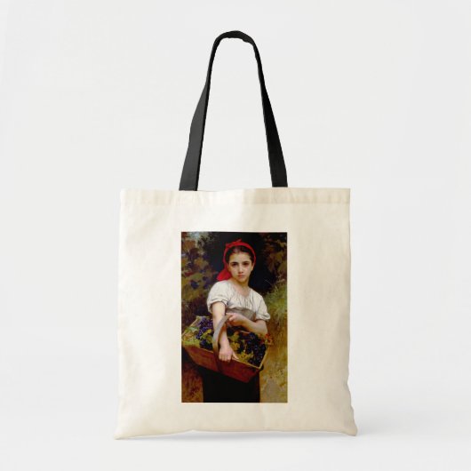 Harvester, Bouguereau Tote Bag (Voorkant)