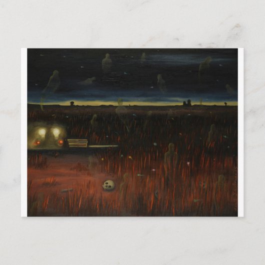 Harvester van zielen briefkaart (Voorkant)