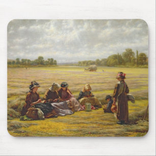 Harvesters rusten in the Sun, Berkshire, 1865 Muismat