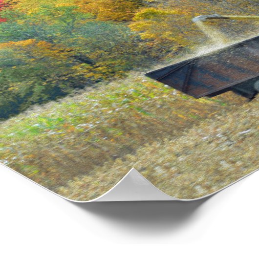 Harvesting Corn in Vermont Poster (Hoek)