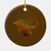 Harvestini Faery Martini Art Keramisch Ornament (Achterkant)