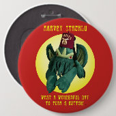 Harvey Cthuhlu's Button (Voorkant /achterkant)