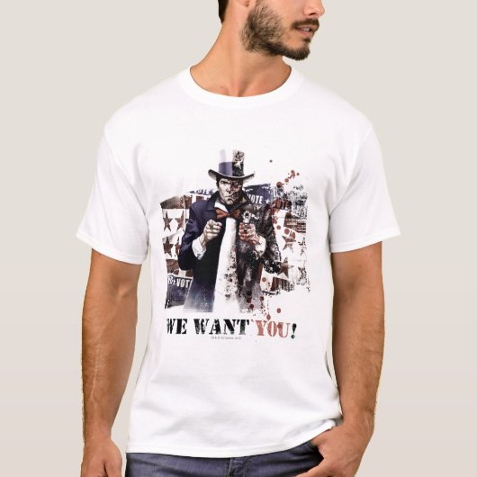 Harvey Dent - We willen je! T-shirt (Voorkant)
