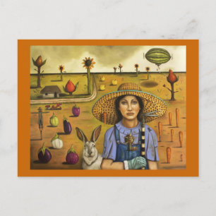 Harvey en de eccentrische boer briefkaart